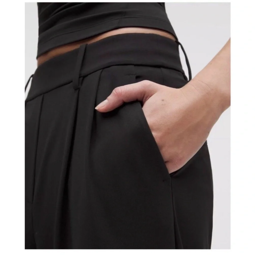 Lululemon Daydrift wide leg trouser black - Picture 4 of 8